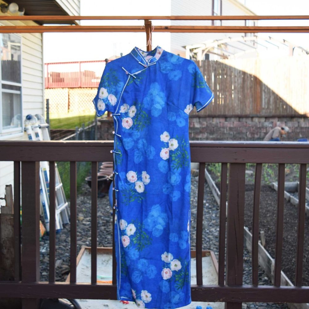 Traditional Chinese Dress Blue main image 0